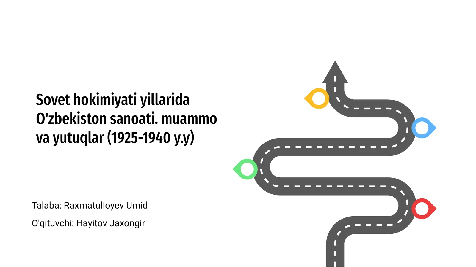 Sovet hokimiyati yillarida O'zbekiston sanoati. muammo va yutuqlar (1925-1940 y.y)