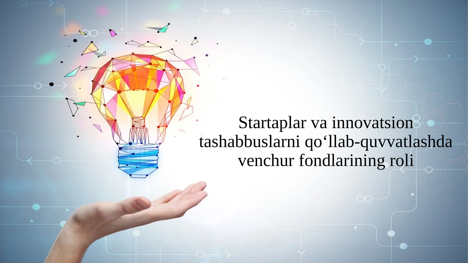 Venchur fondlarining roli
