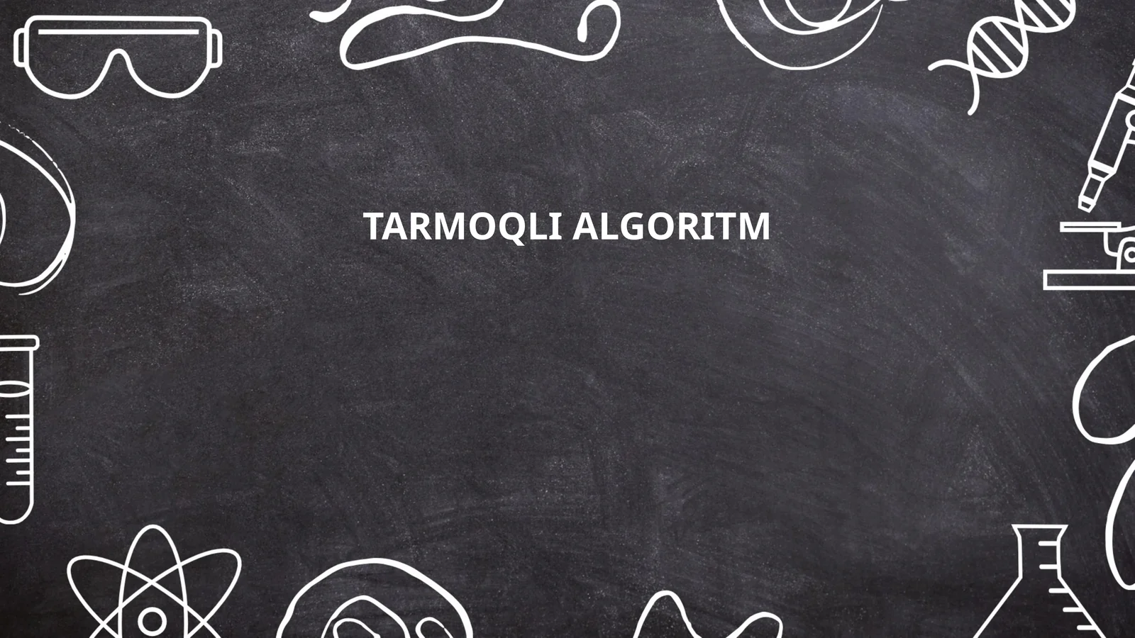Tarmoqli algoritm