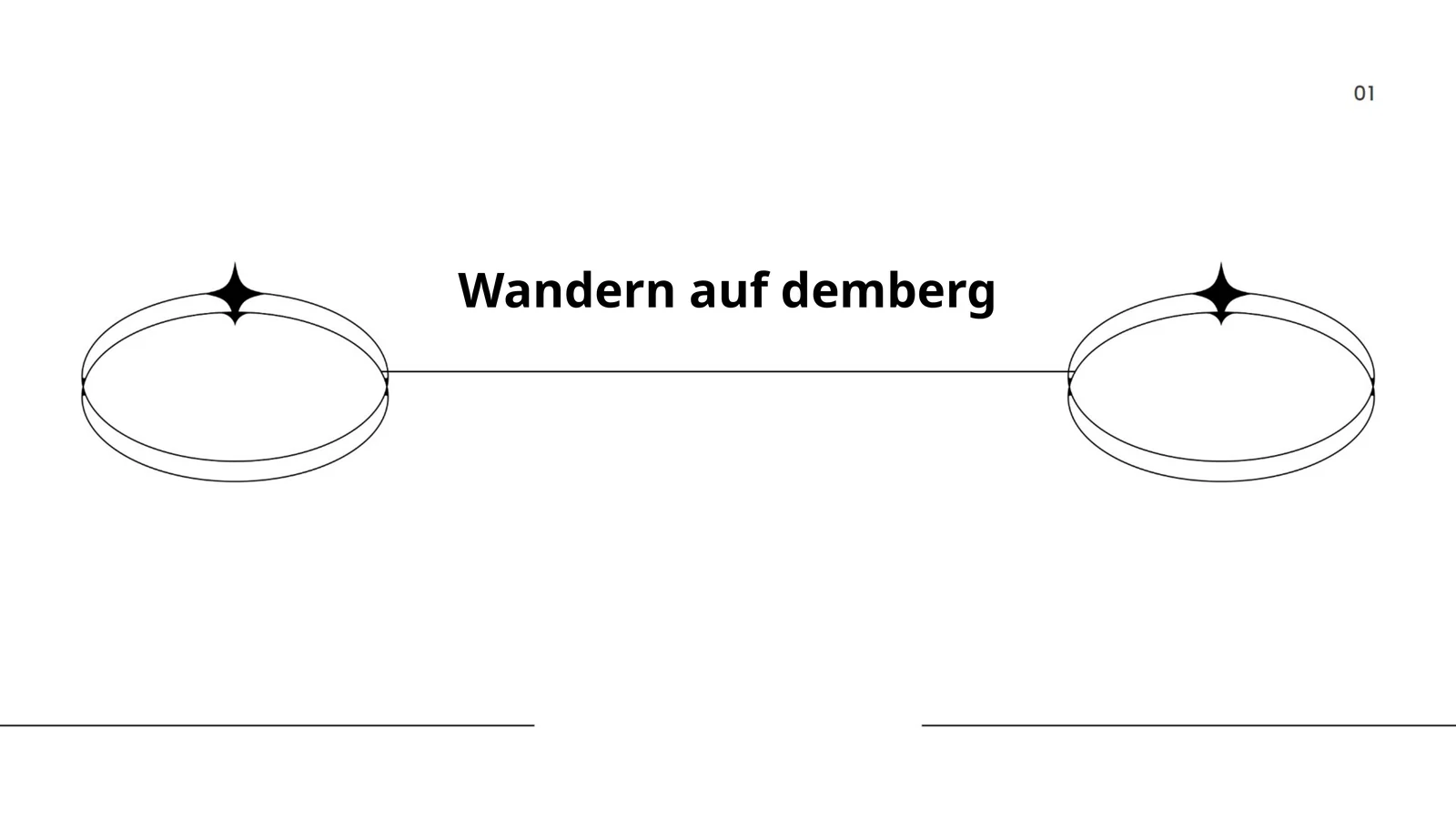 Wandern auf demberg
