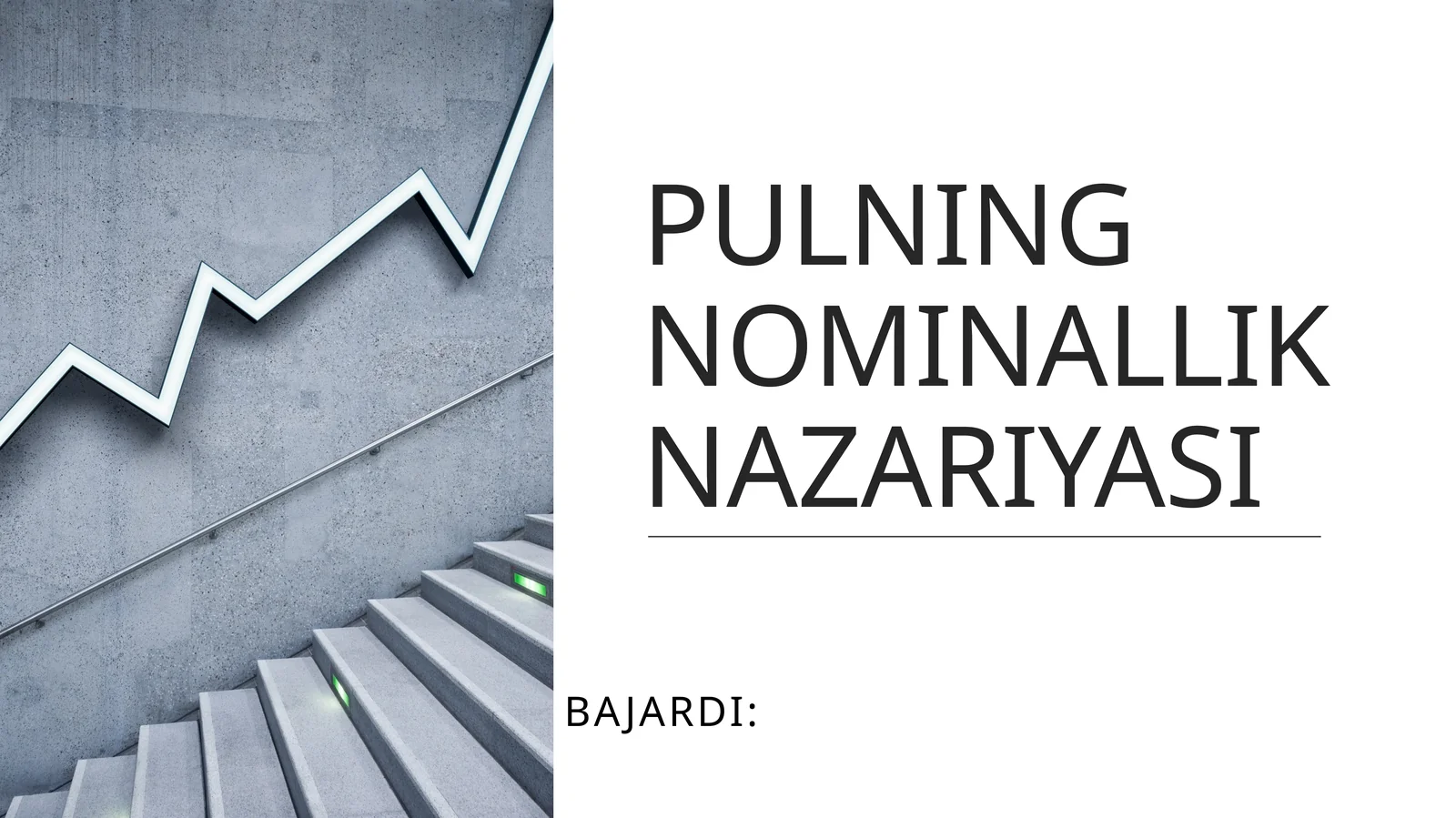 PULNING NOMINALLIK NAZARIYASI