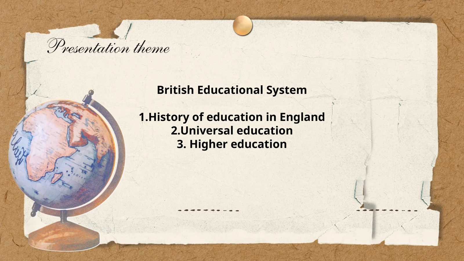 British Educational System