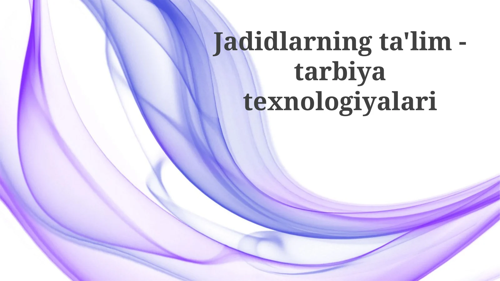 Aqlli Sinflar va Ta'lim Boshqaruv Tizimlari