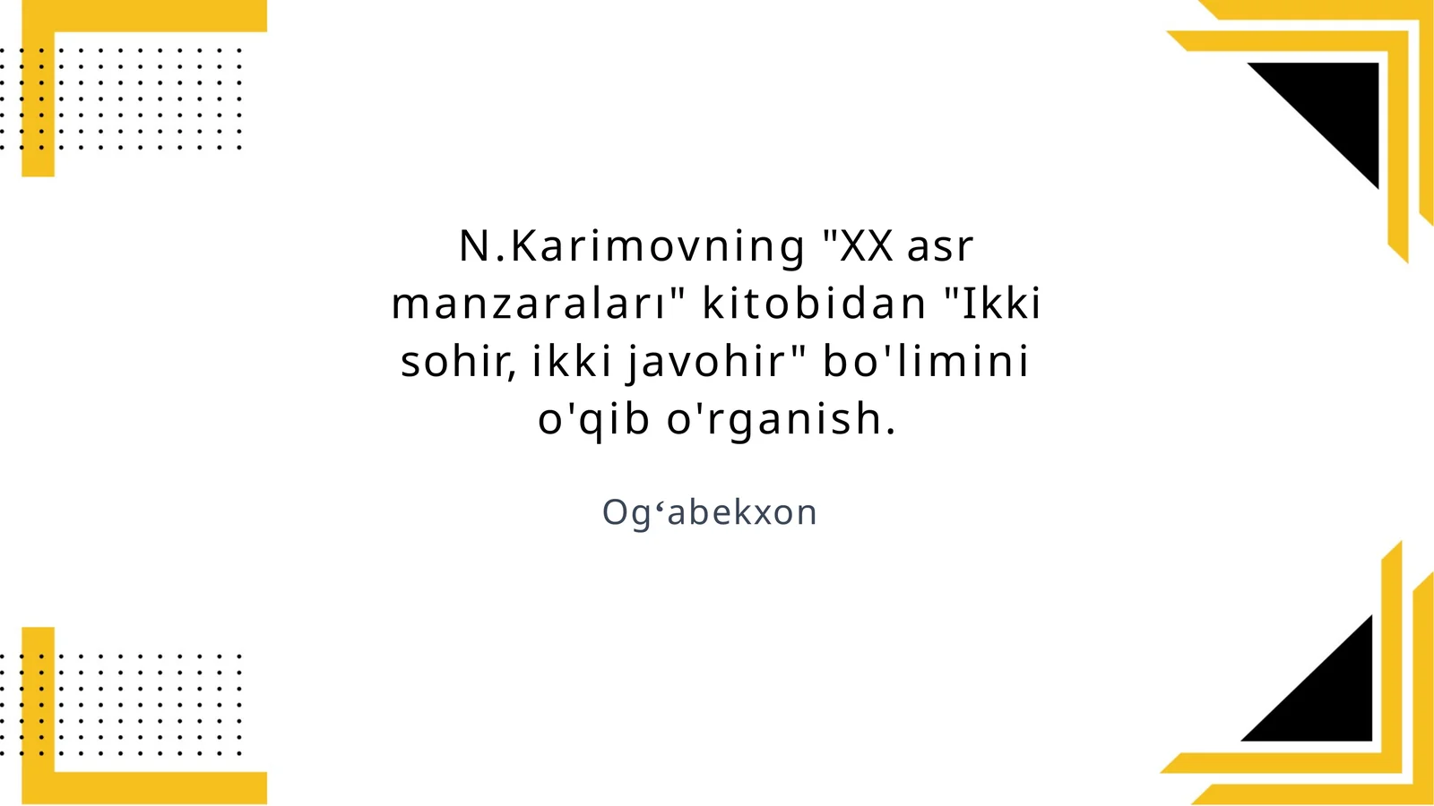 Ikkisohir,ikkijavohir