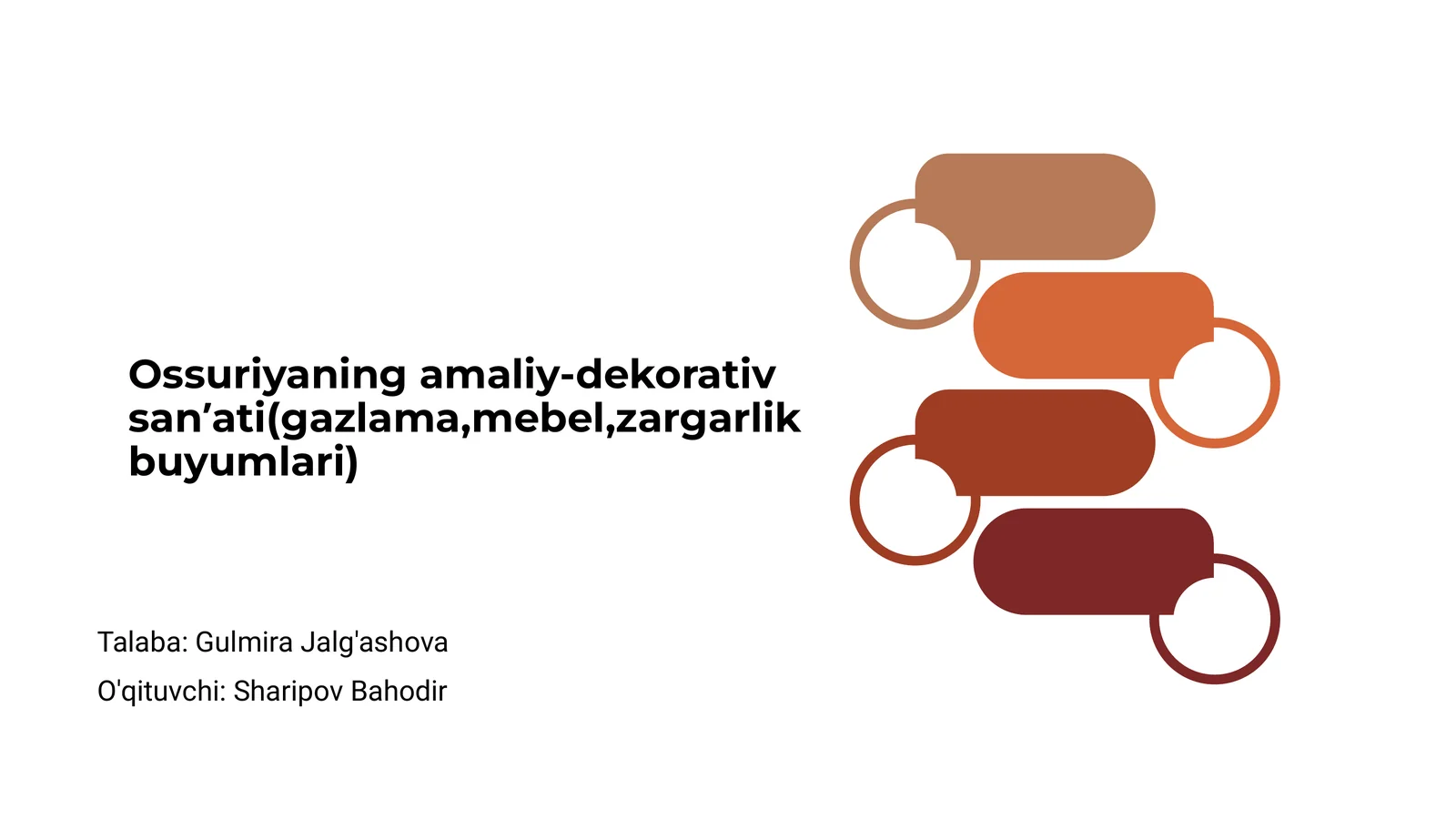 Ossuriyaning amaliy-dekorativ sanʼati