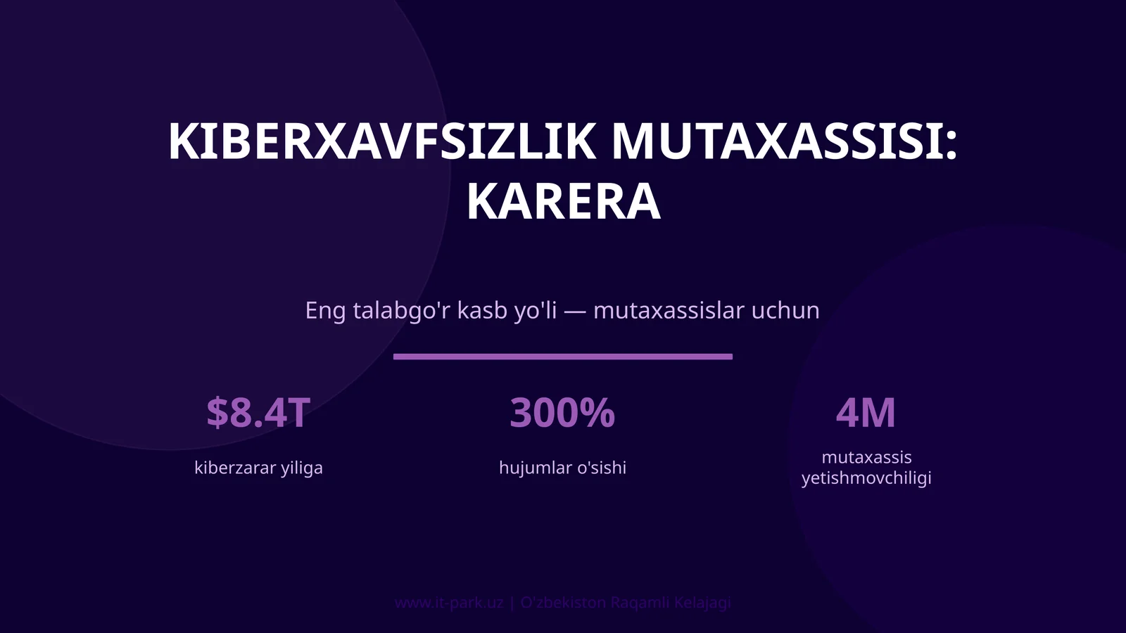 Kiberxavfsizlik mutaxassisi: karera