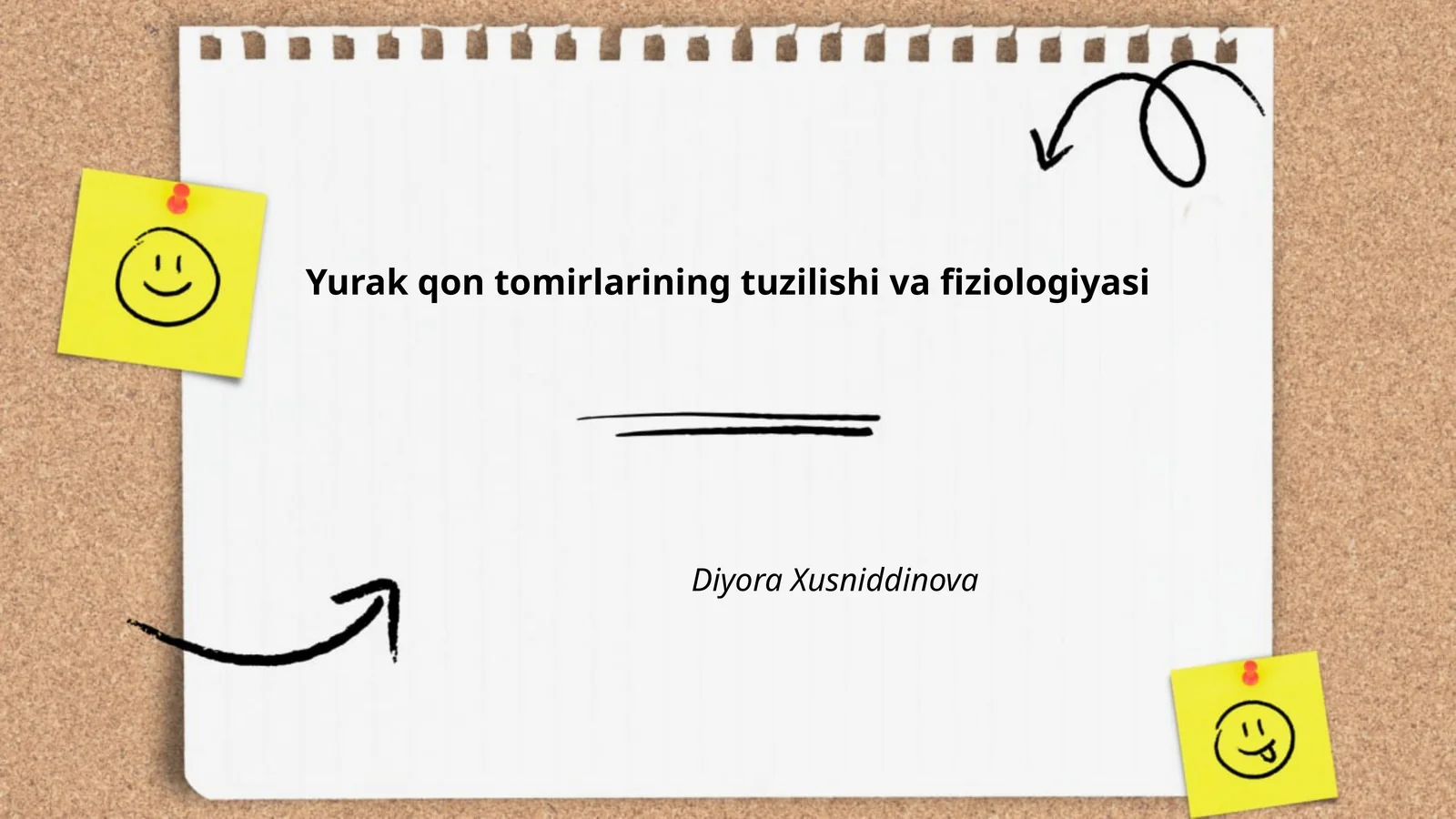 Yurak qon tomirlarining tuzilishi va fiziologiyasi