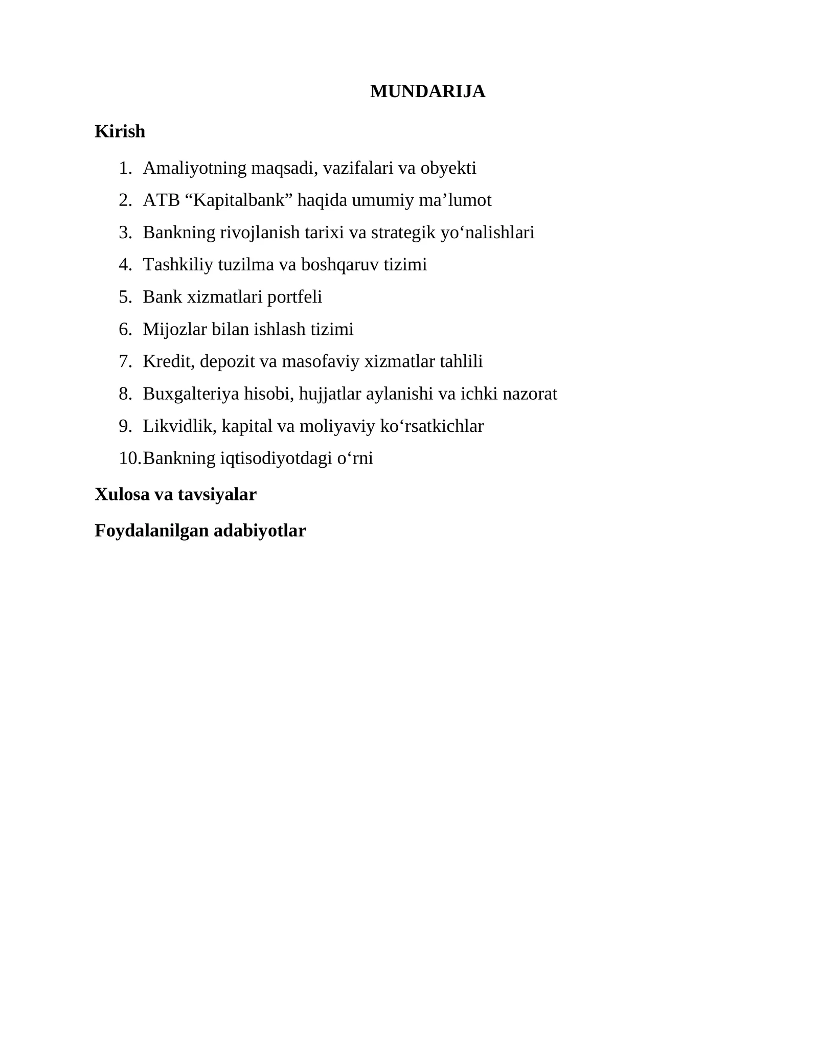 Kapitalbank amaliyot hisoboti