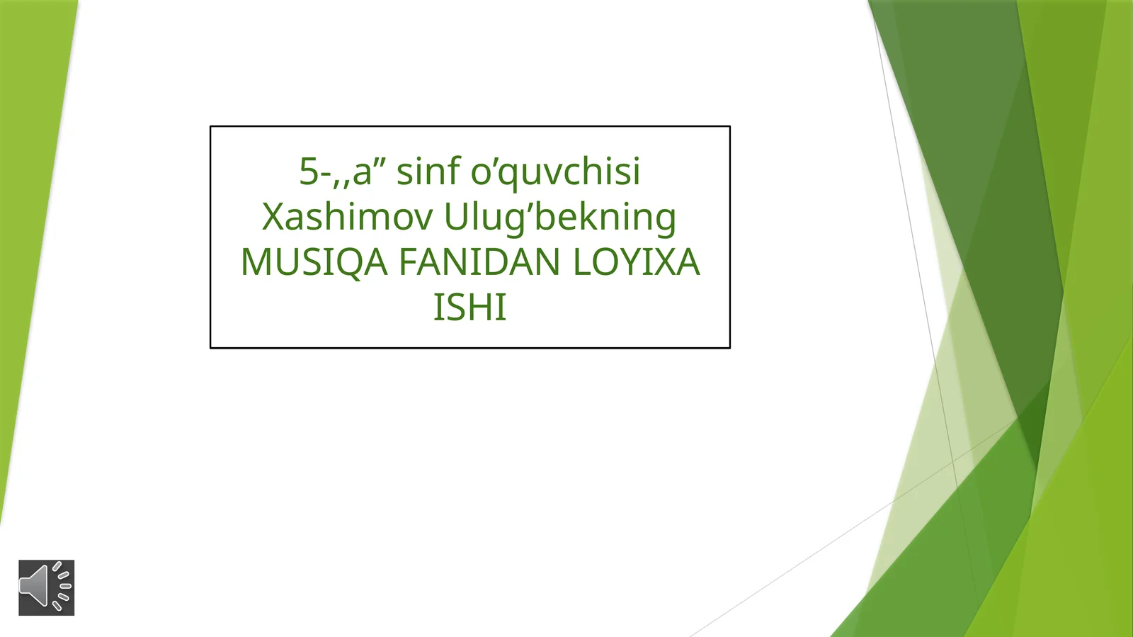 MUSIQA FANIDAN LOYIXA ISHI
