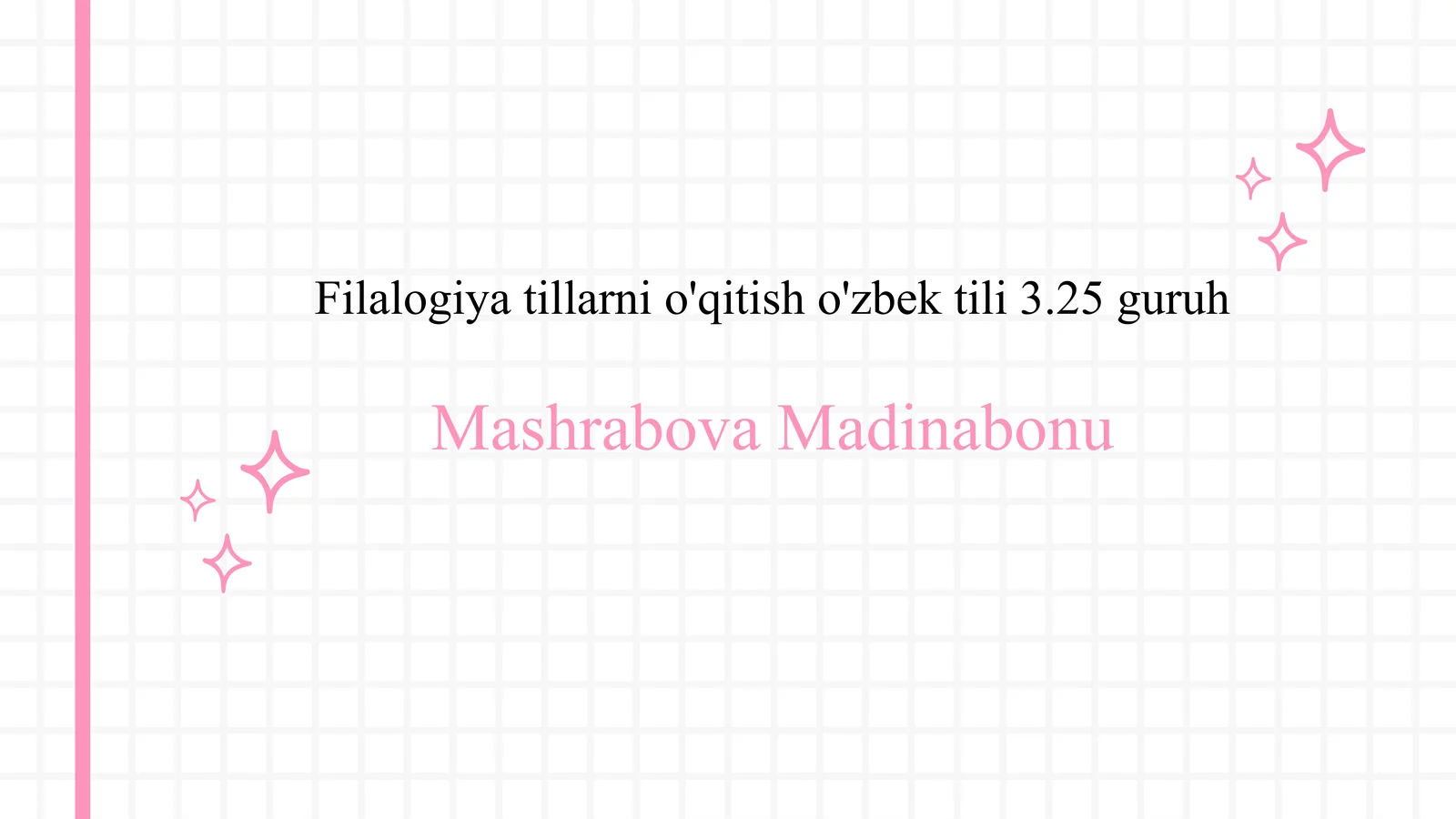 “Chinor” romanidan umumlashtirish darajasiga ko’ra badiiy obrazning turlarini aniqlash