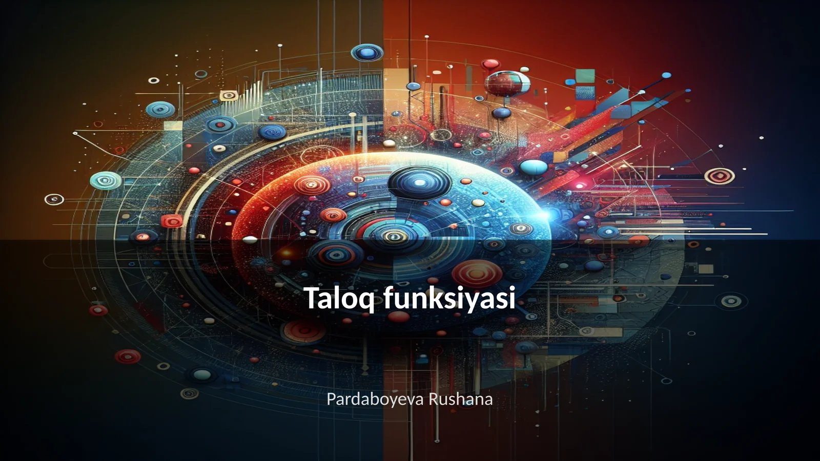 Taloq funksiyasi