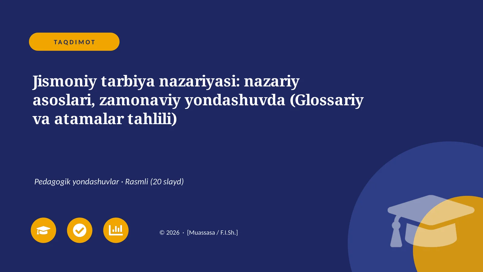 Jismoniy tarbiya nazariyasi: nazariy asoslari, zamonaviy yondashuvda