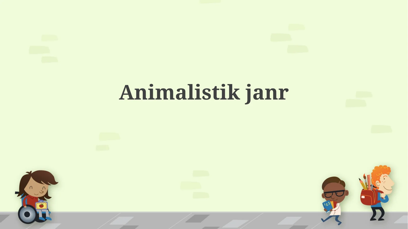 Animalistik janr