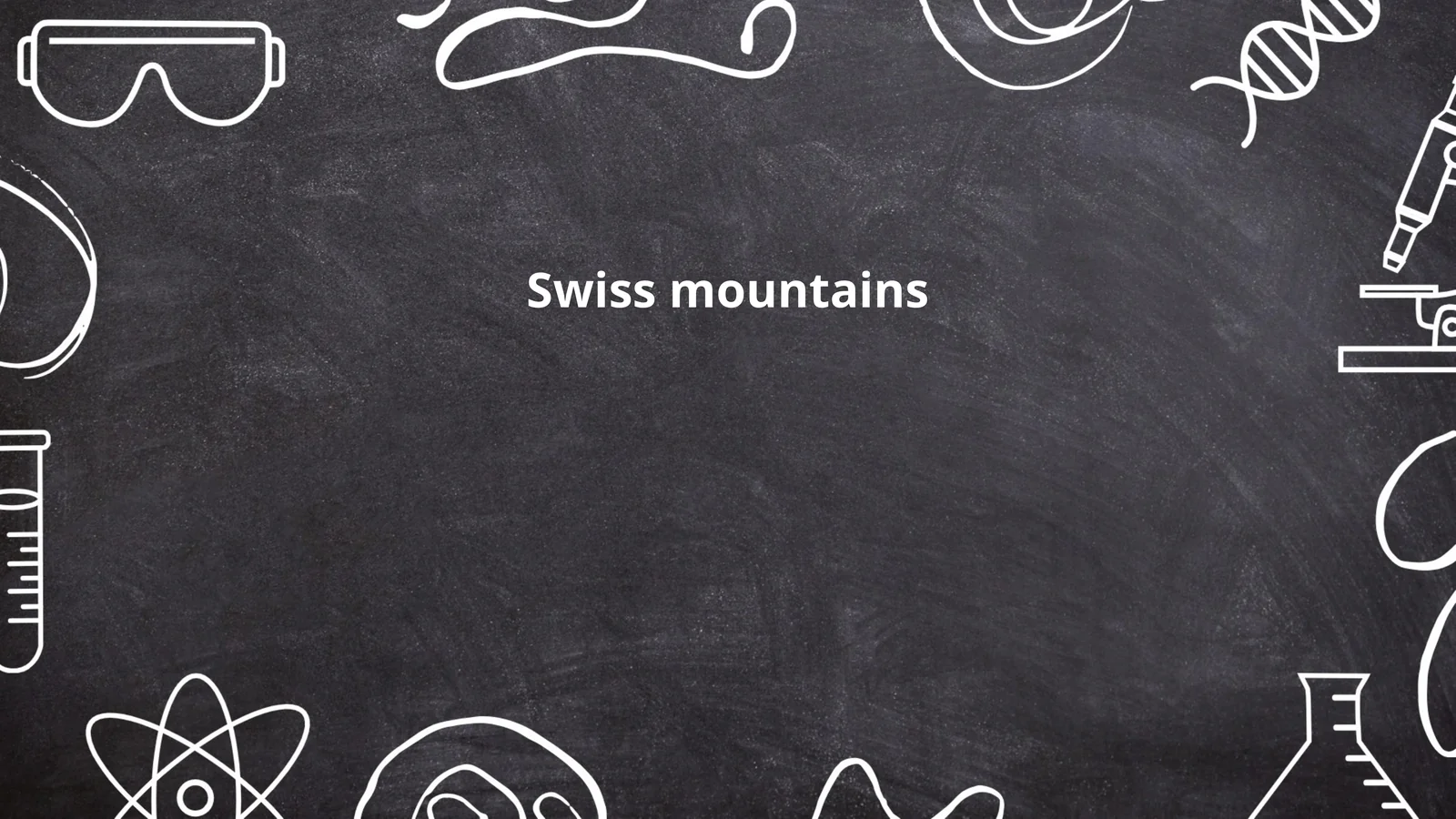 Swiss mountains