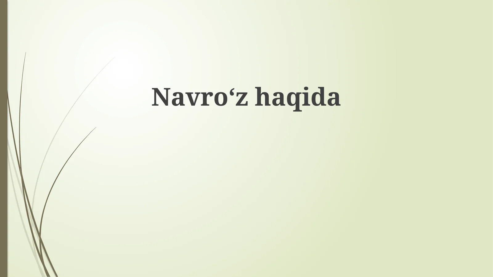 Navroʻzhaqida