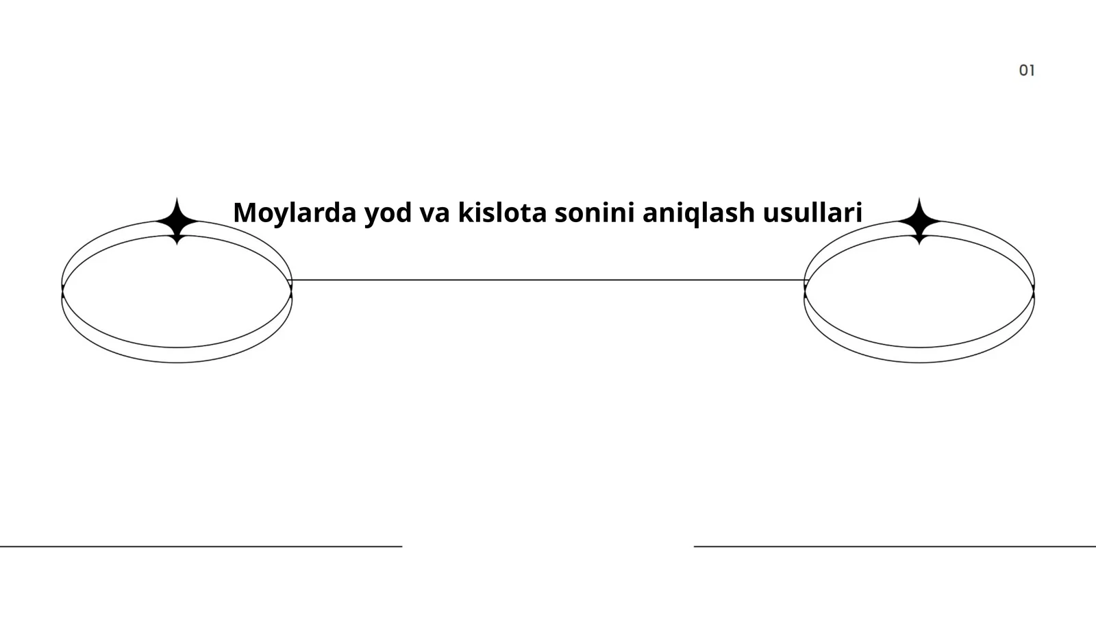 Moylarda yod va kislota sonini aniqlash usullari