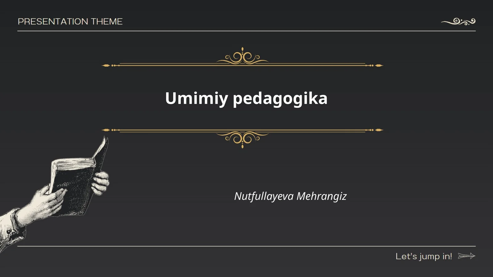 Umimiy pedagogika