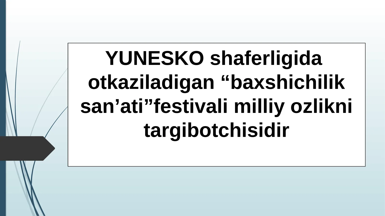 Baxshichilik san’ati