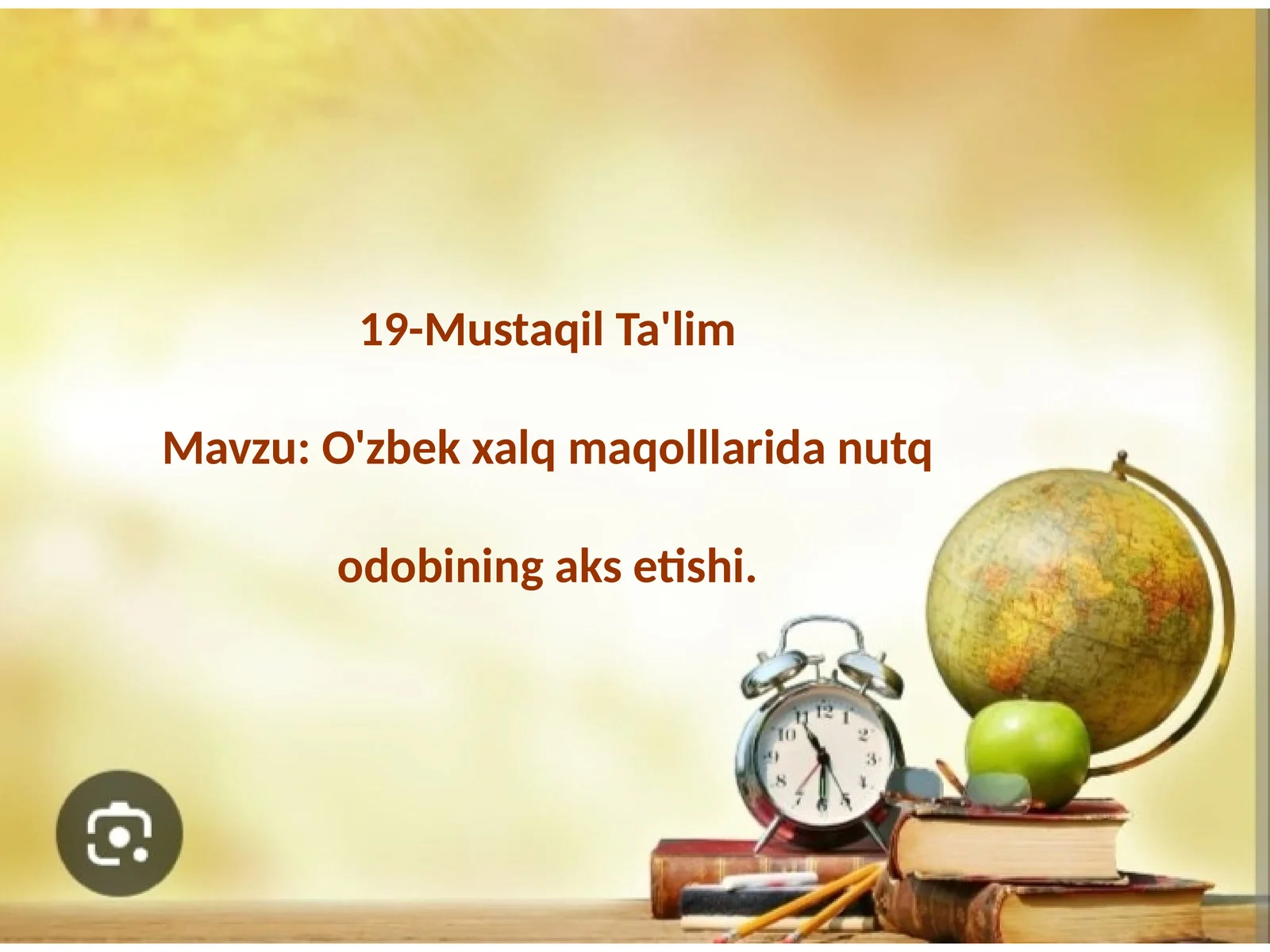 O'zbek xalq maqollari nutq odobining aks etishi