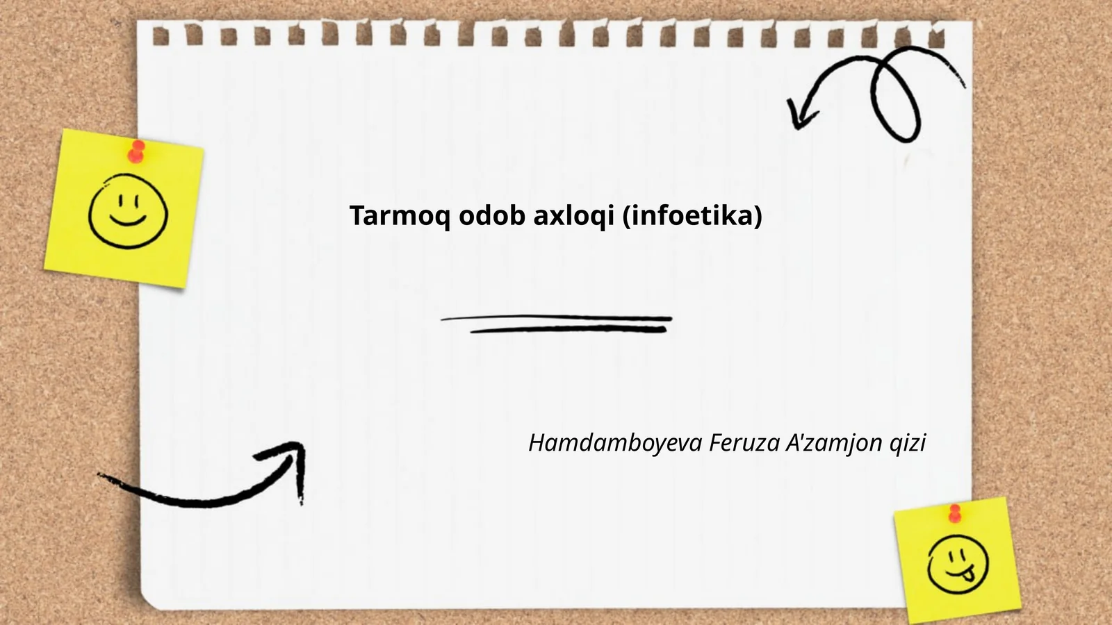 Tarmoq odob axloqi (infoetika)