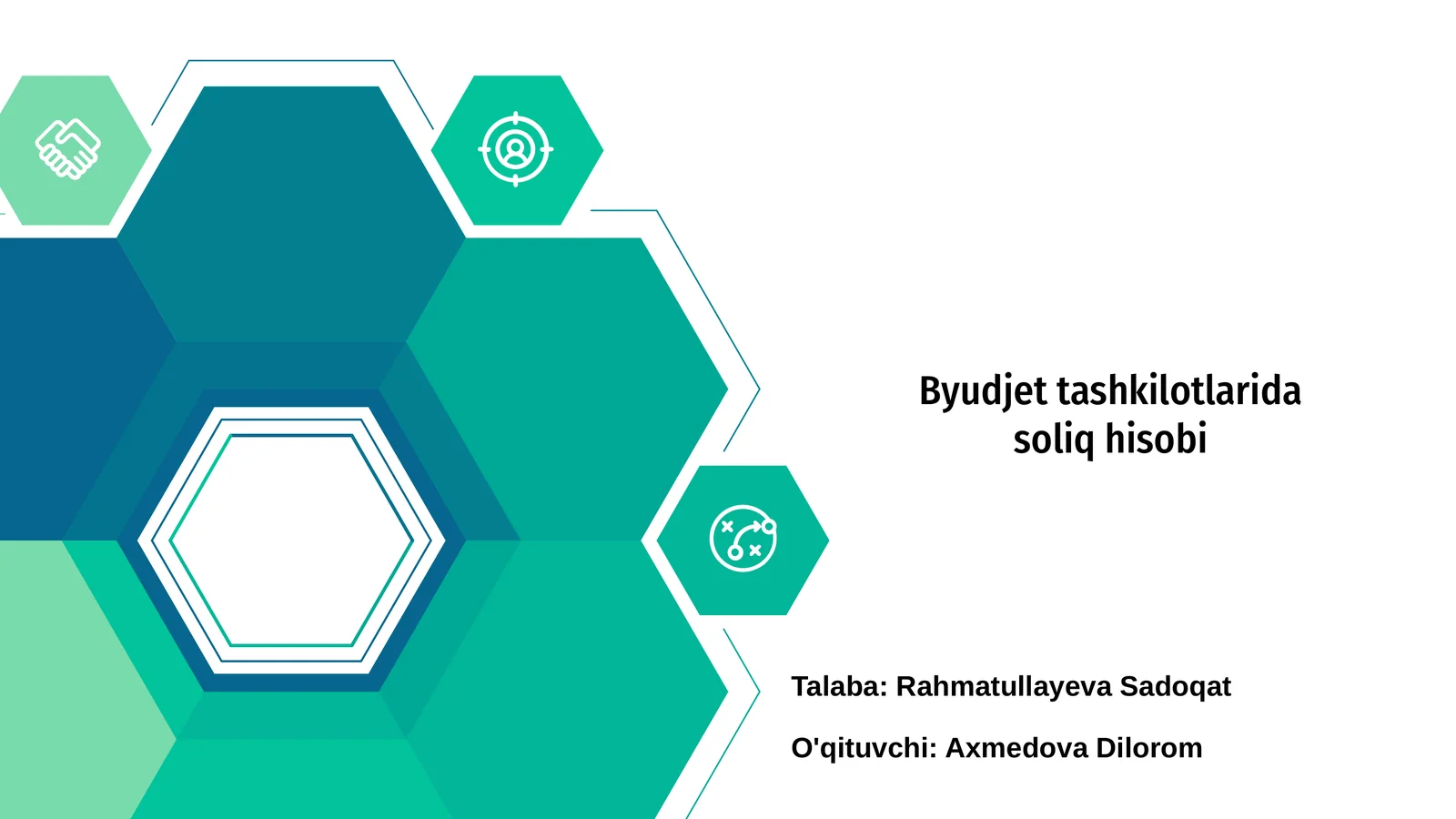 Byudjet tashkilotlarida soliq hisobi