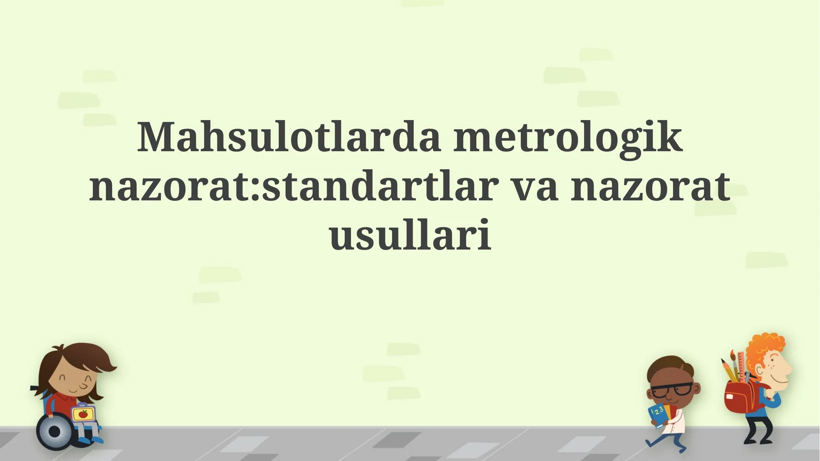 Metrologik nazorat