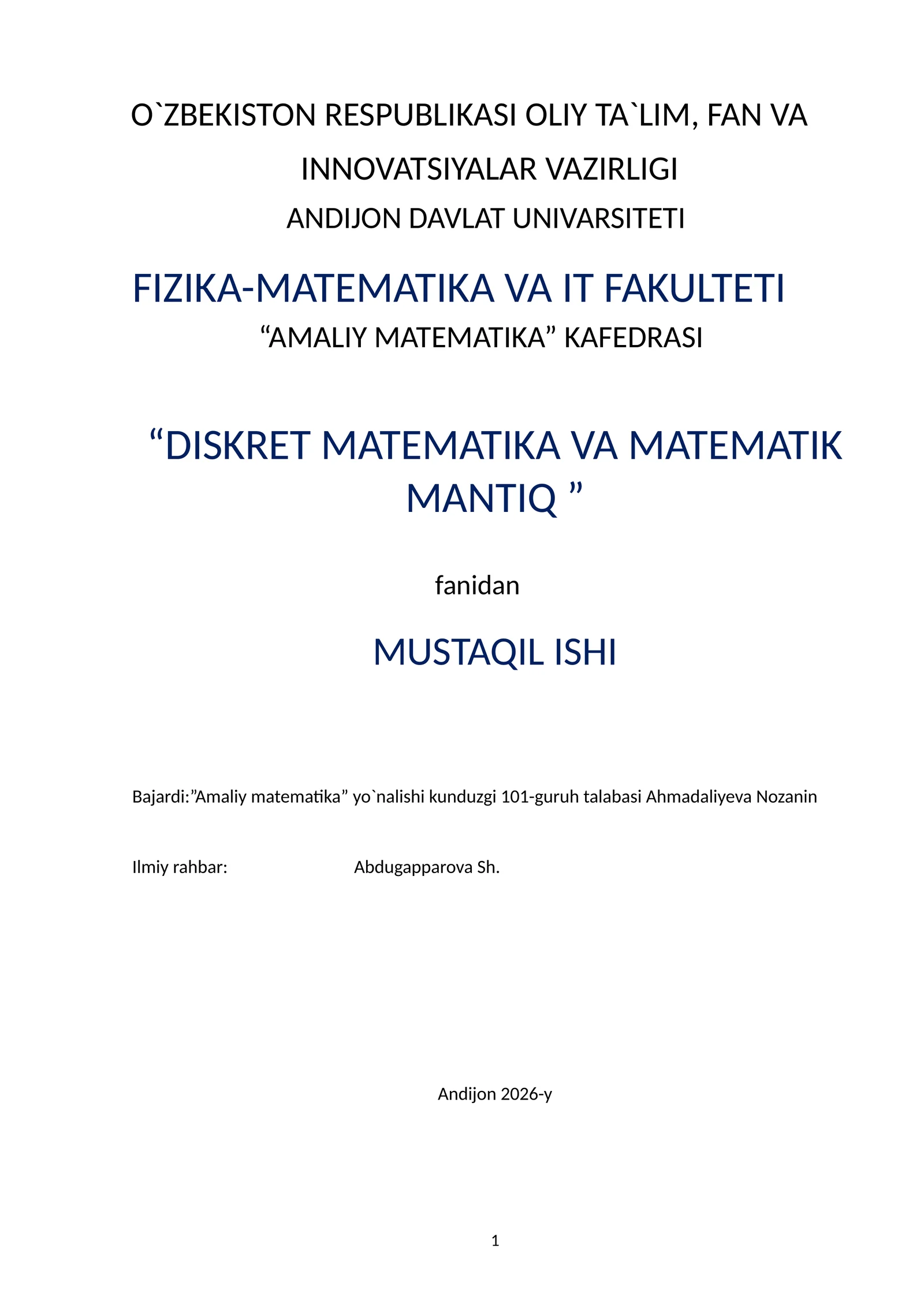 UMUMIYLIK VA MAVJUDLIK KVONTLARI