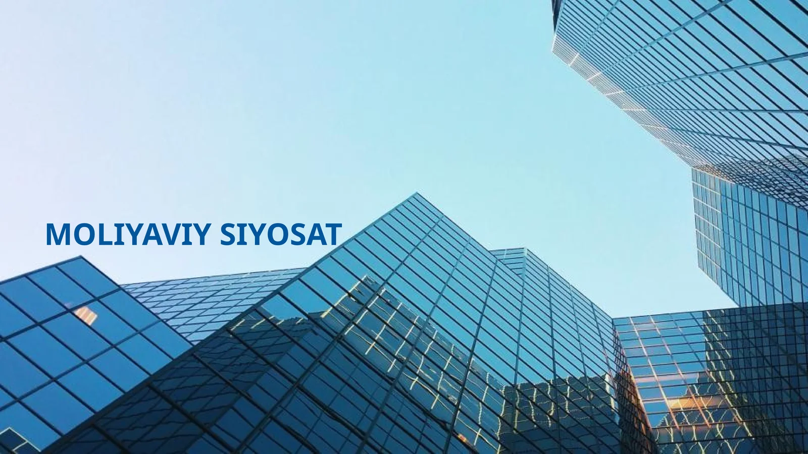 Moliyaviy siyosat