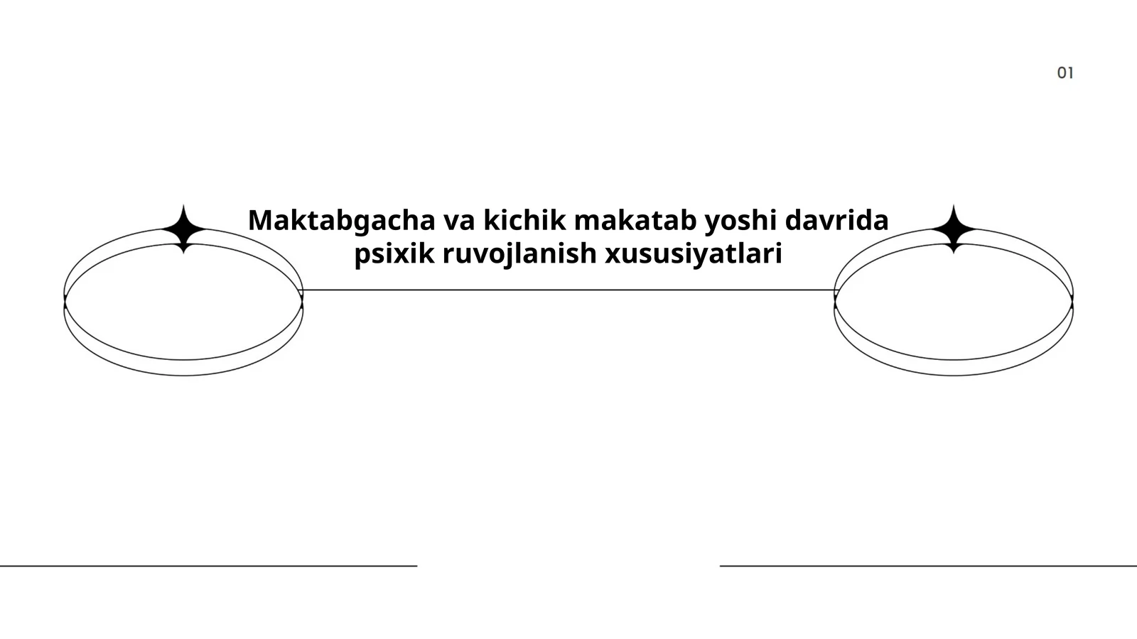 Psixik ruvojlanish xususiyatlari