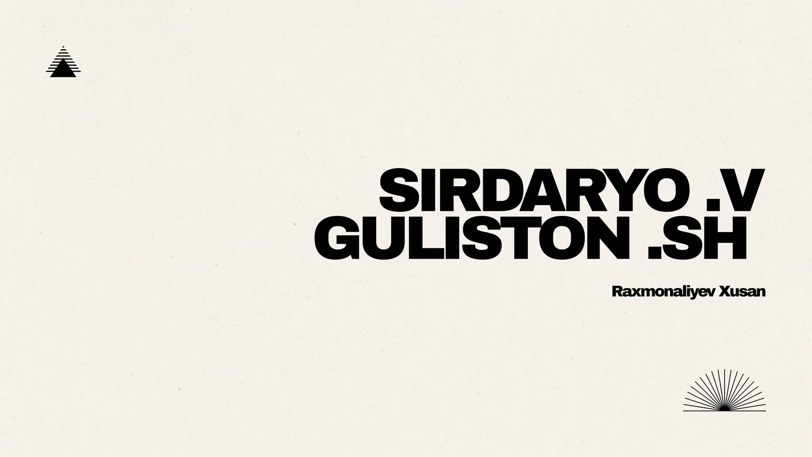 SIRDARYO.V