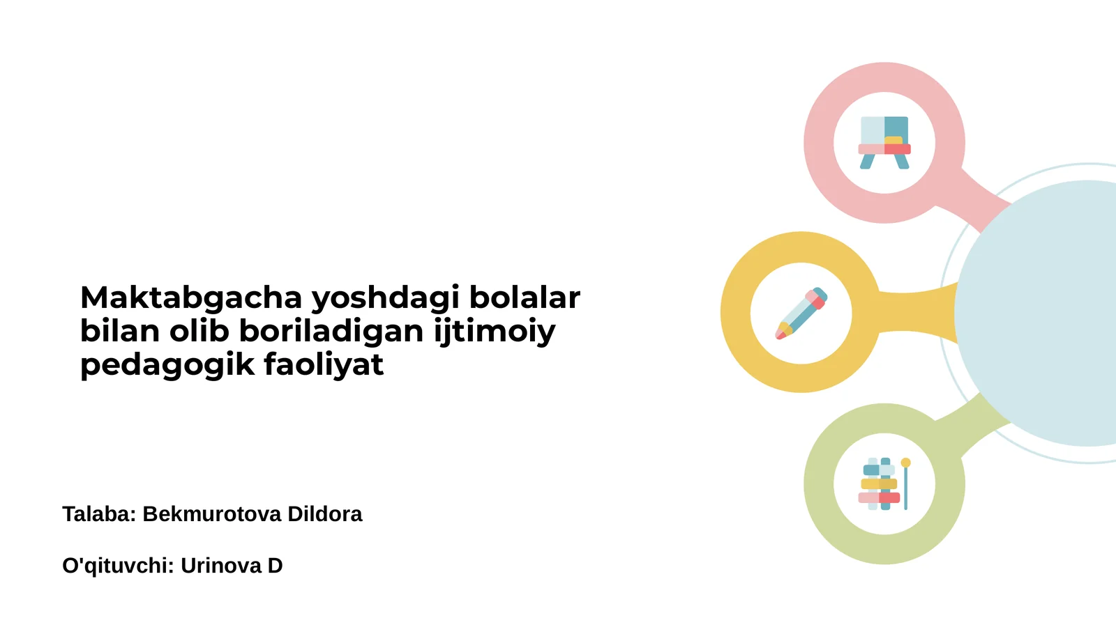 Maktabgacha yoshdagi bolalar: tavsif va xususiyatlar
