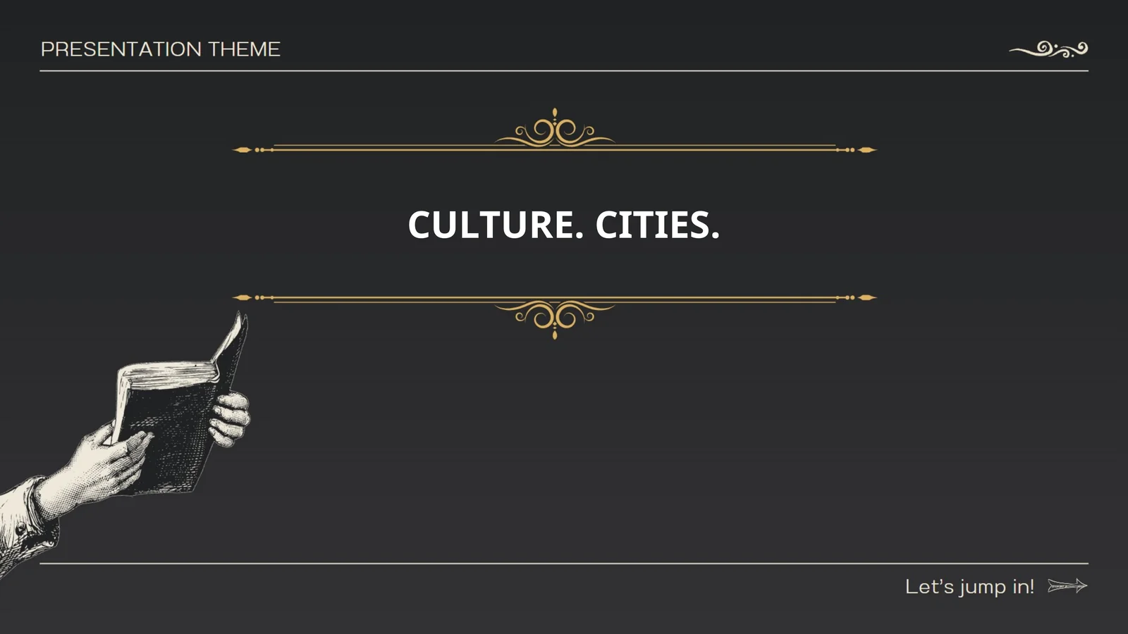 CULTURE. CITIES