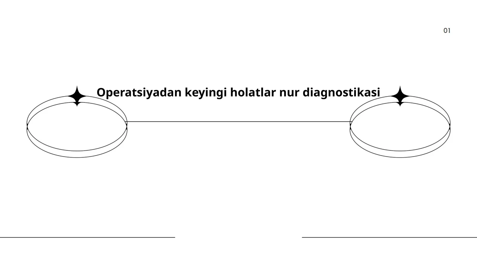 Operatsiyadan keyingi holatlar nur diagnostikasi