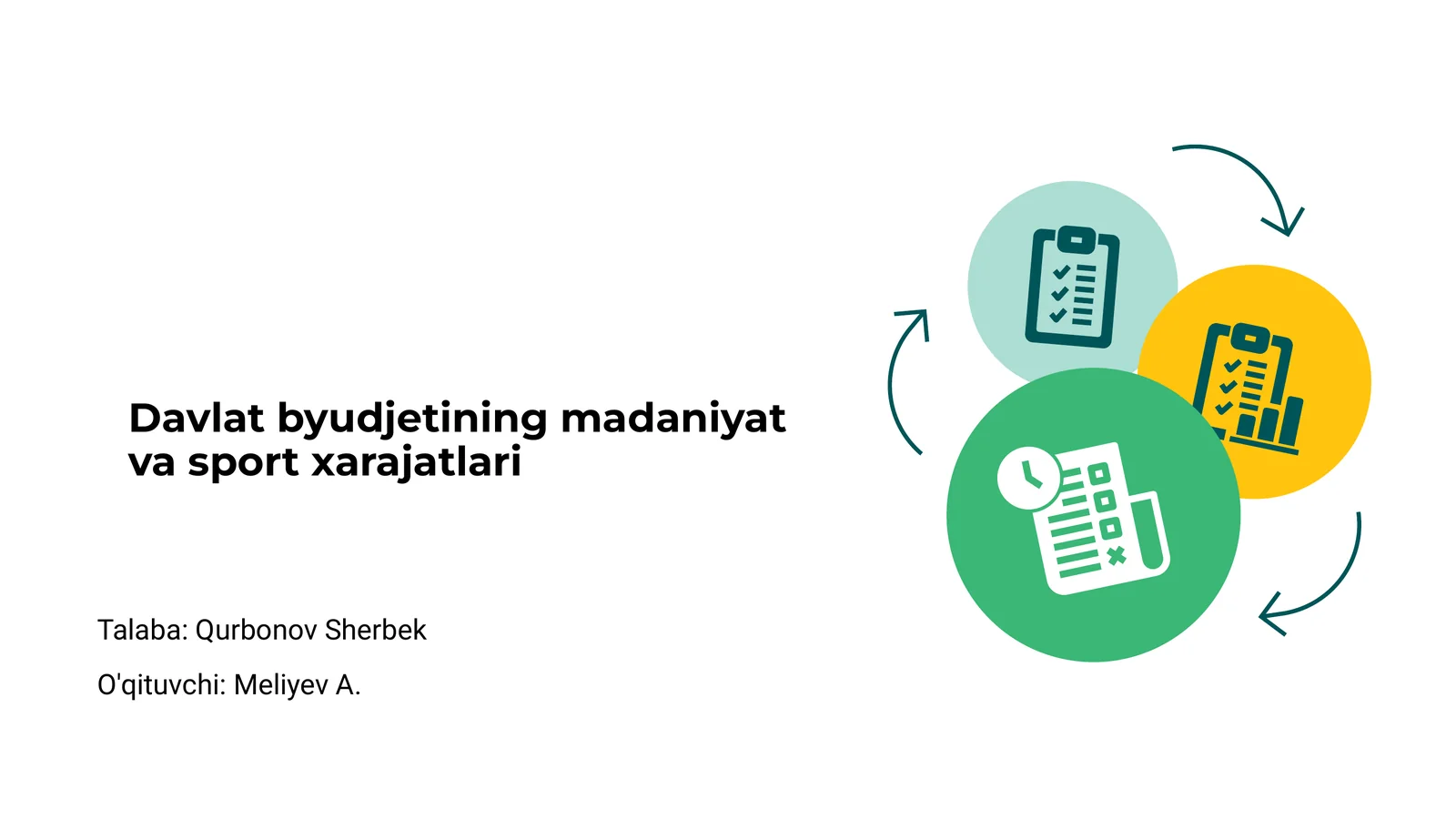Davlat byudjetining madaniyat va sport xarajatlari