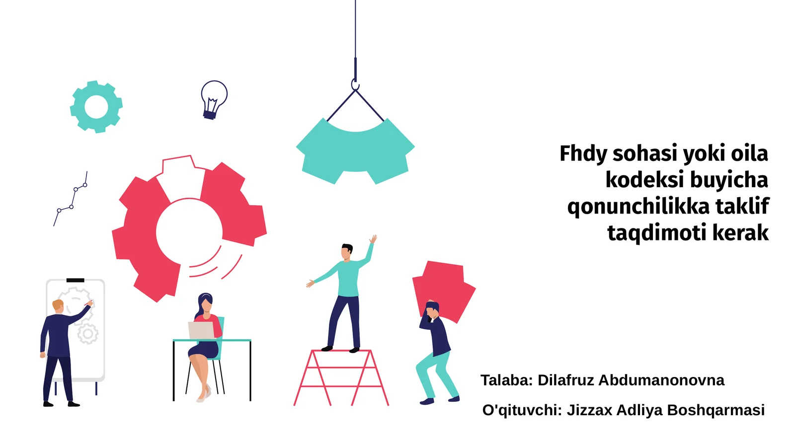 Fhdy sohasi va oila kodeksi