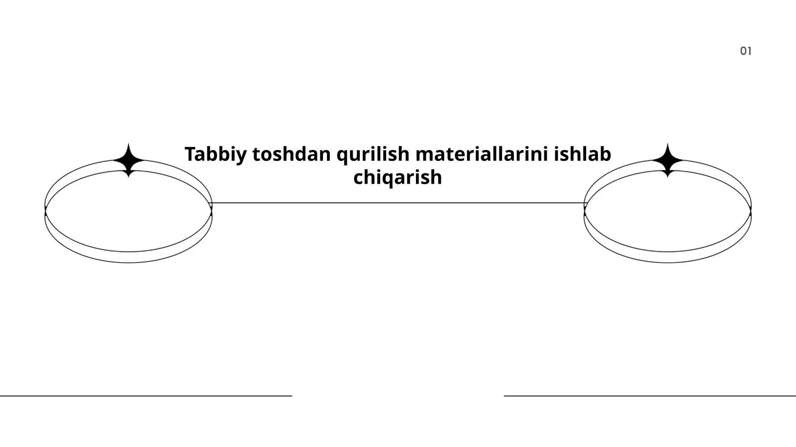 Tabbiy toshdan qurilish materiallarini ishlab chiqarish