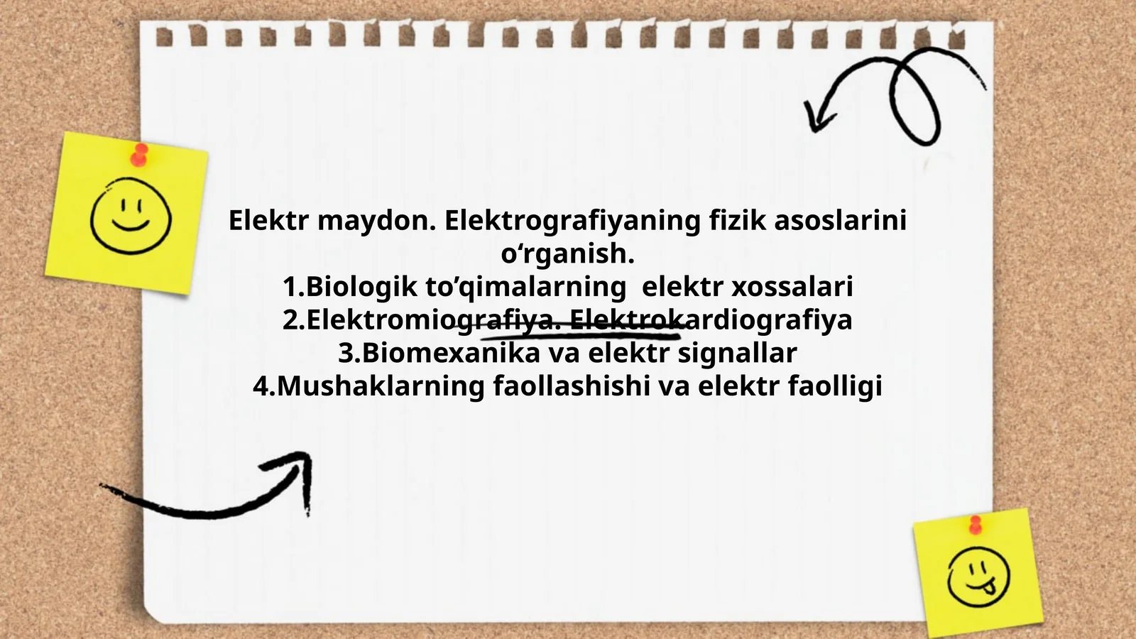 Elektr maydon. Elektrografiyaning fizik asoslarini o‘rganish