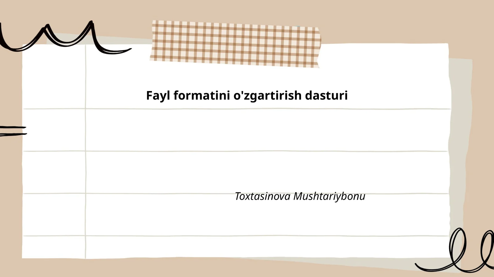 Fayl formatlarini o'zgartirish vositalari