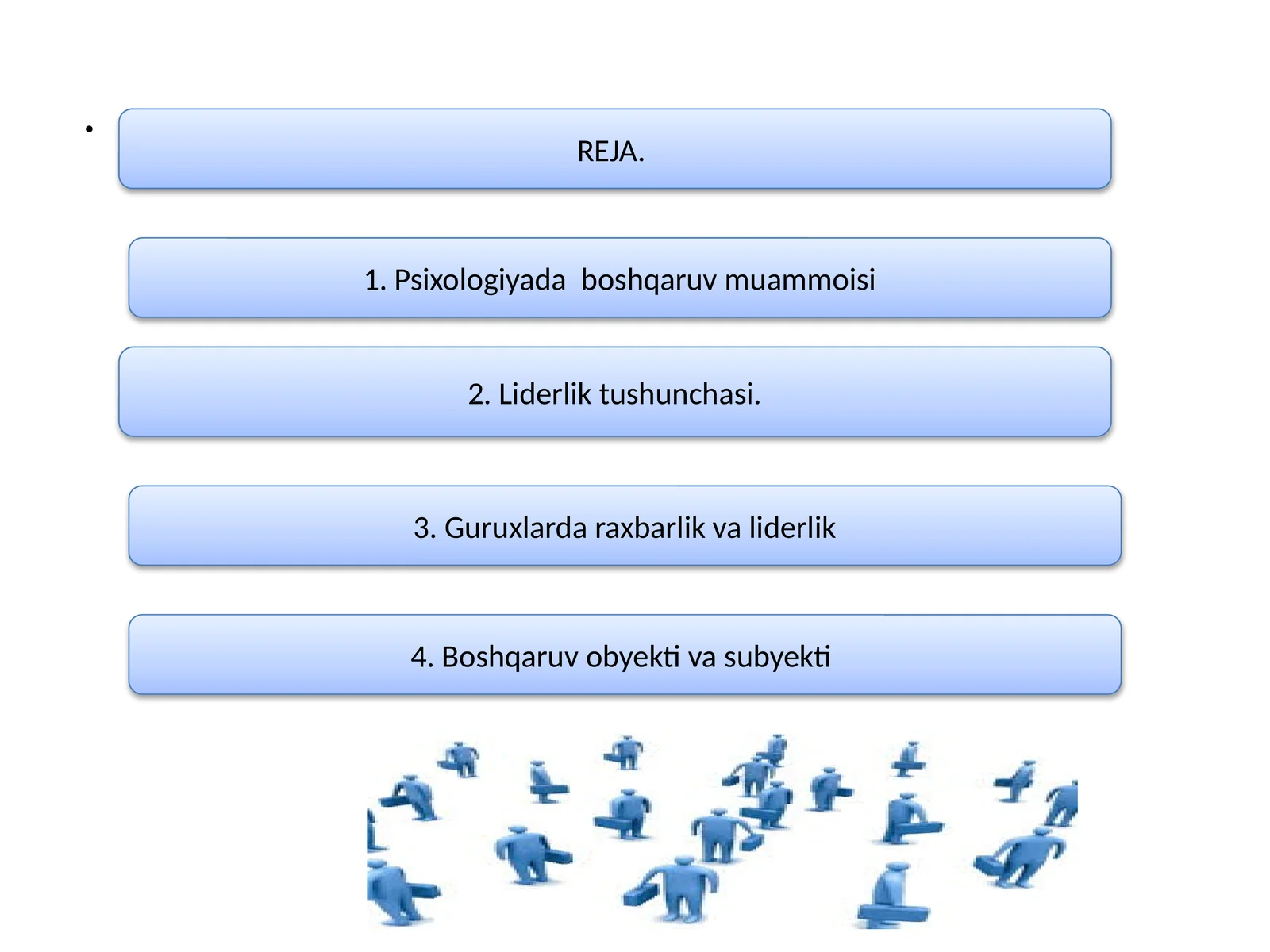 Psixologiyadaboshqaruvmuammoisi