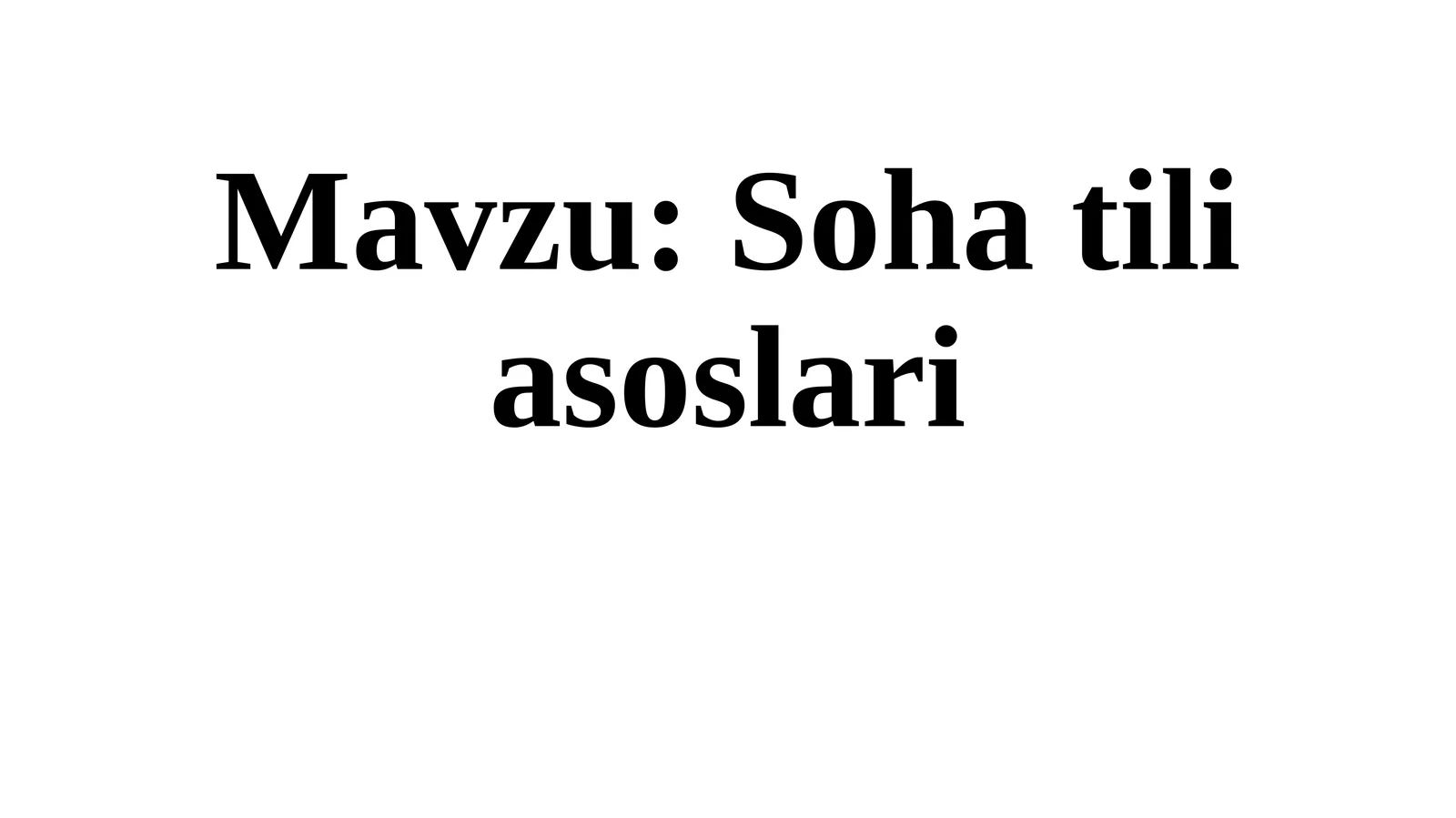 Sohatiliasoslari