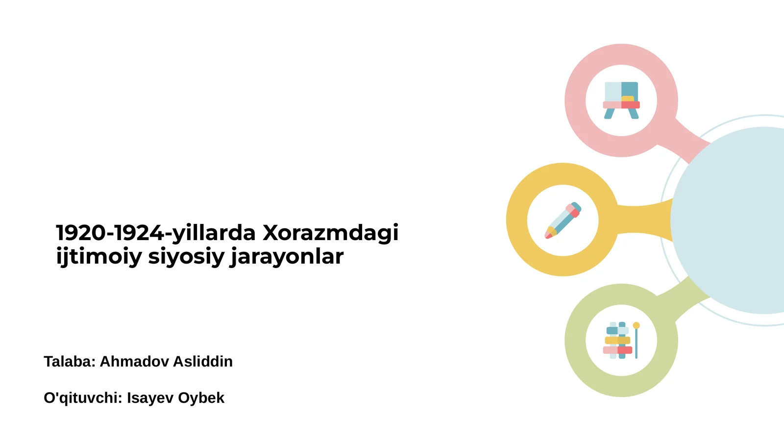 1920-1924-yillarda Xorazmdagi ijtimoiy siyosiy jarayonlar