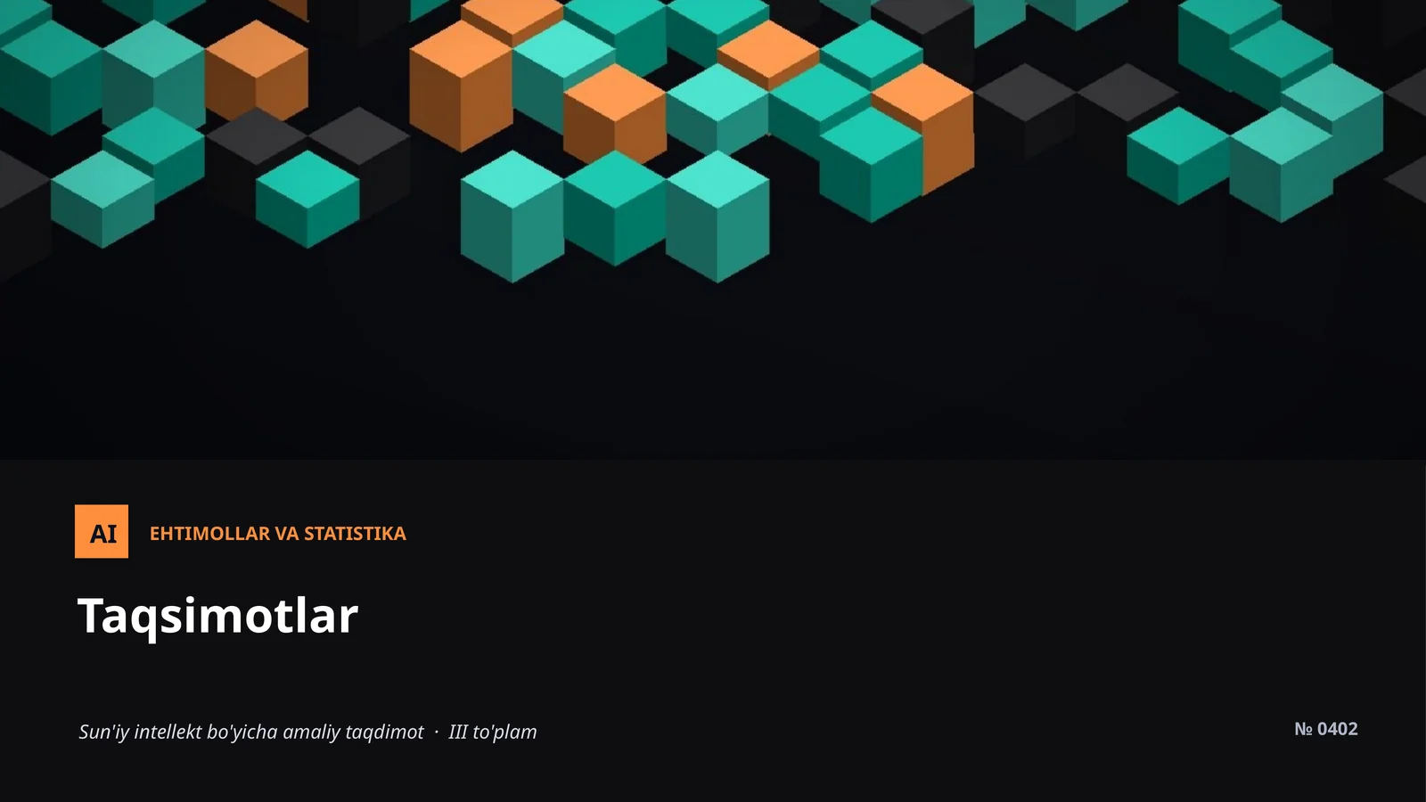 Ehtimollar va statistika