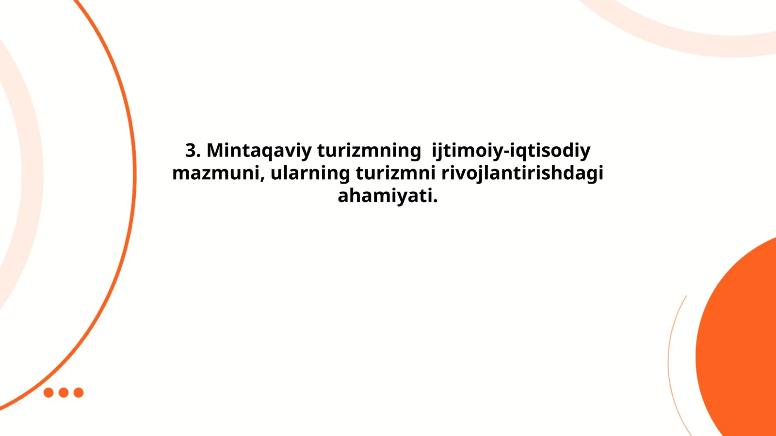 Mintaqaviy turizmning ijtimoiy mazmuni