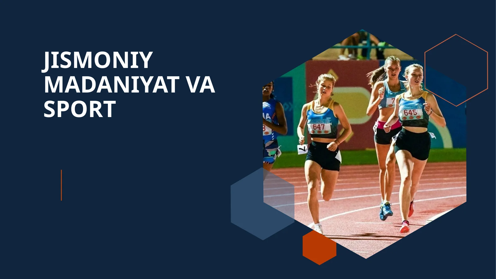JISMONIY MADANIYAT VA SPORT