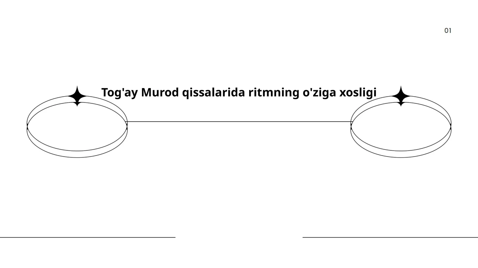 Tog'ay Murod qissalarida ritmning o'ziga xosligi