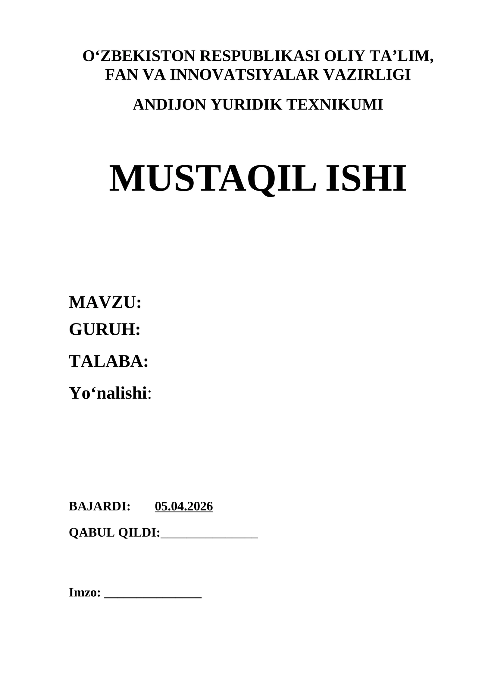 Fuqarolik jamiyati tushunchasi, uning asosiy belgilari va shakllanish tamoyillari