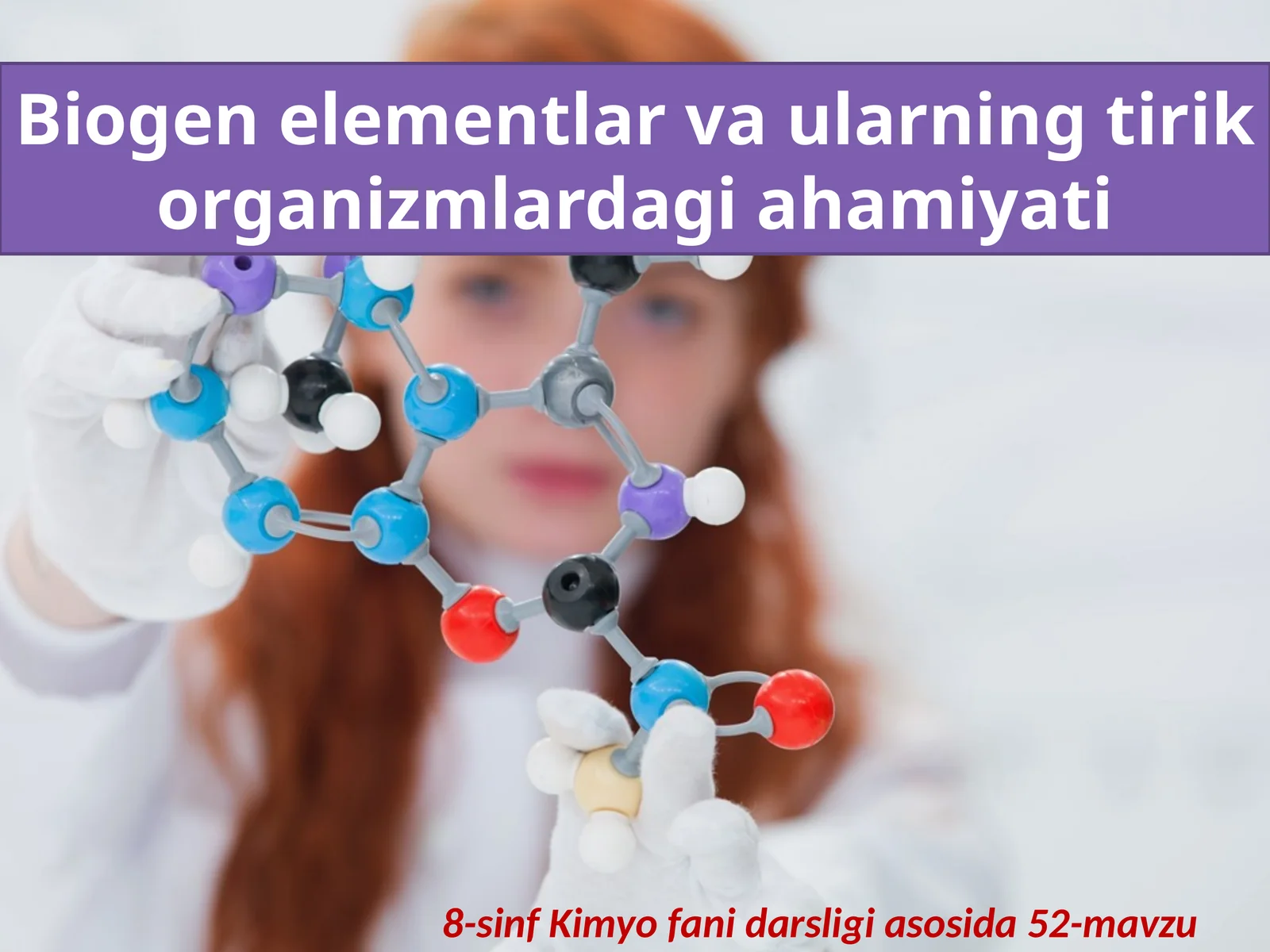 Biogenelementlar va ularning tirikorganizmlardagi ahamiyati