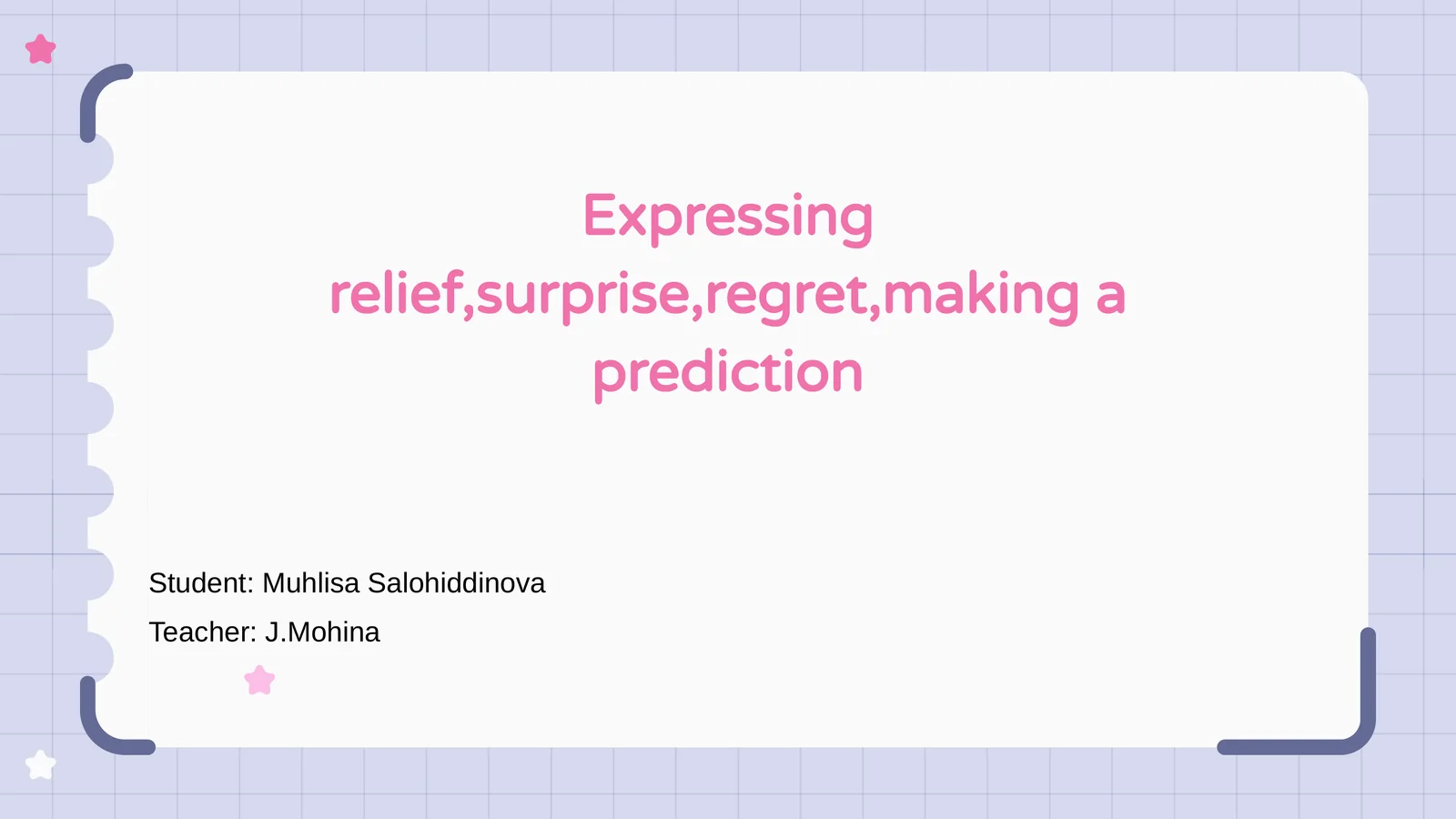 Expressing Relief in English