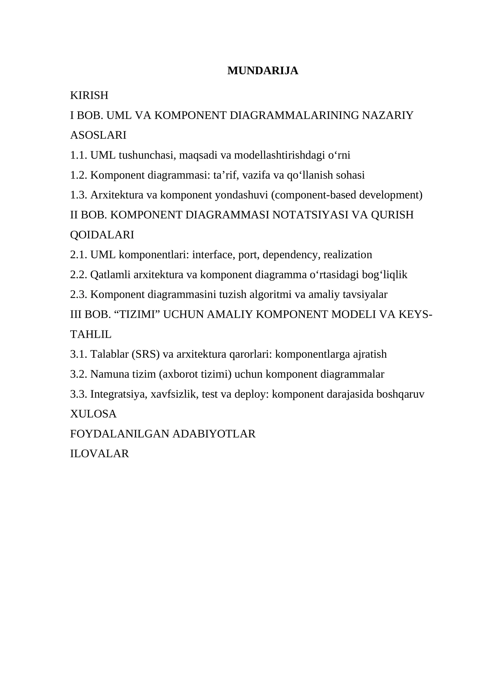 KOMPONENT DIAGRAMMASI