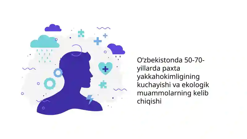 Paxta yakkahokimligining kuchayishi va ekologik muammolarning kelib chiqishi